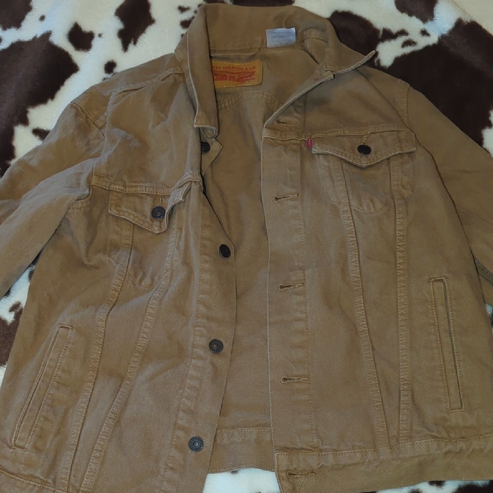 Levi's Tan Denim Jacket